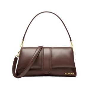 Gepofte klep bruin 28 cm