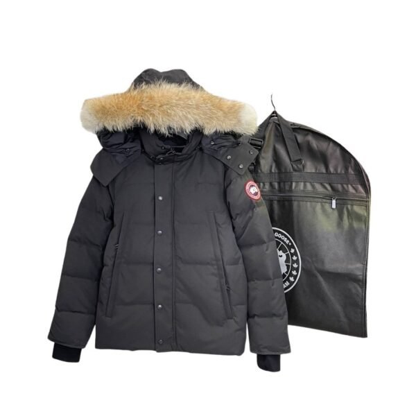 Zwarte Wyndham Parka-jas