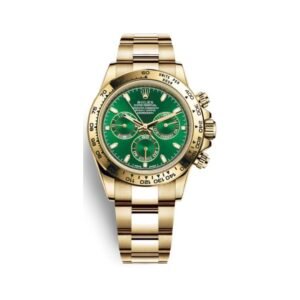 DAYTONA JOHN MAYER Oro Giallo Quadrante Verde MEI INDOSSATO Daytona