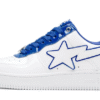 Lakleer Wit-Blauw