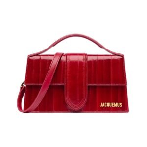 Su?de schoudertas donkerrood 23,5 cm
