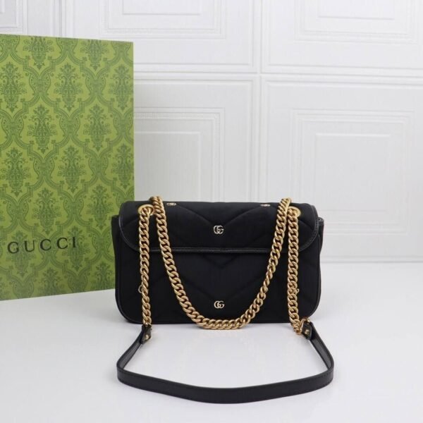 GG Marmont Mini Zwart 22 cm - Afbeelding 2