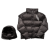 Schutters met afneembare capuchon pufferjack