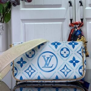 Alternative view of Multi Pochette Accessoires Cr?me/Blauw 24 cm