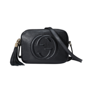 Soho Leather Disco Zwart 21 cm
