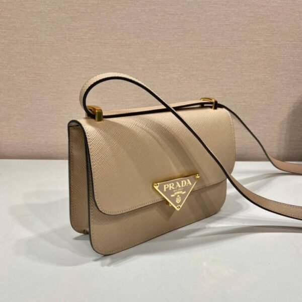 Saffiano zandkleurig 22 cm - Afbeelding 3