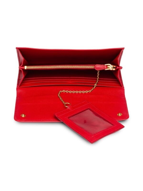 Saffiano Rood 9,5 cm - Afbeelding 2