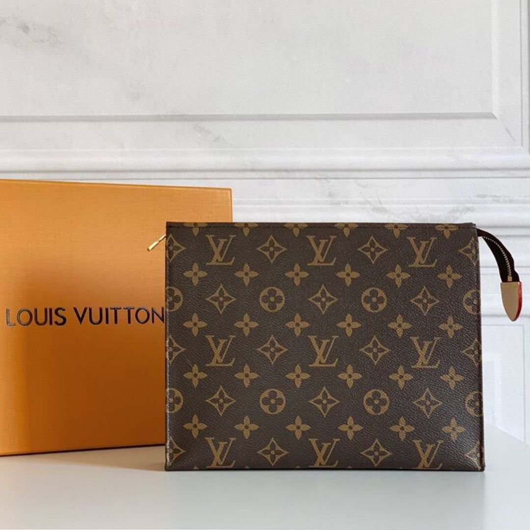 Toilettas NM bruin 25 cm - Afbeelding 2