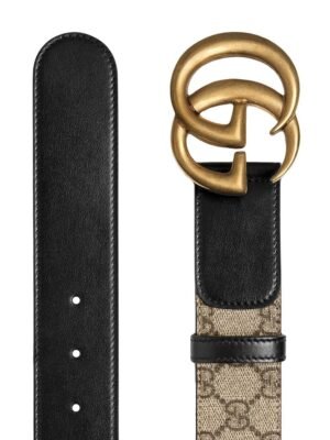 Alternative view of GG Marmont Bruin/Zwart 4 cm