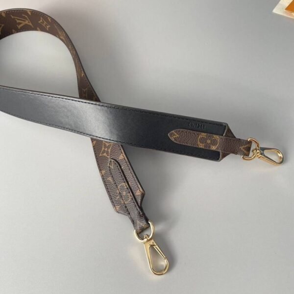 Schouderband Monogram Bruin 90 cm - Afbeelding 2