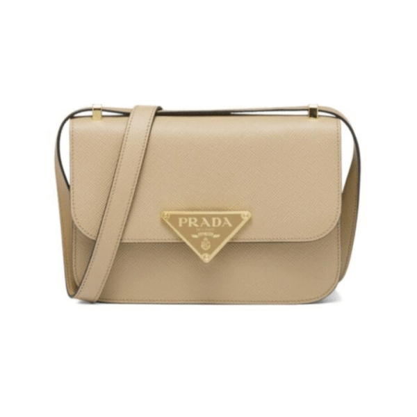 Saffiano zandkleurig 22 cm