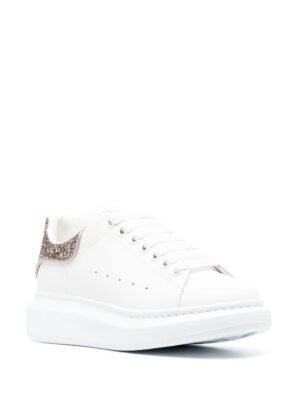 Alternative view of Lage sneakers met glitterdecoratie