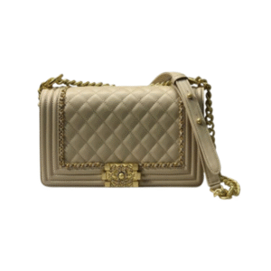 Jongen Oud Beige met ketting 25 cm