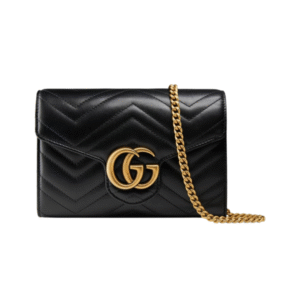 GG Marmont Matelasse Zwart 20 cm