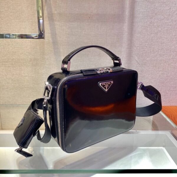Brique Saffiano Zwart 22 cm - Afbeelding 3