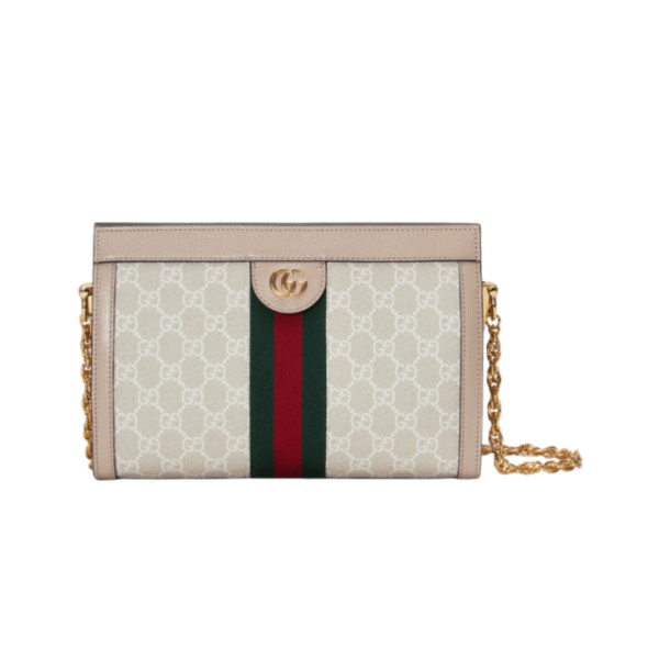 Ophidia GG Beige/Wit 26 cm