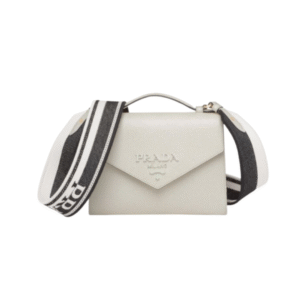 Monochroom Saffiano Wit 21 cm