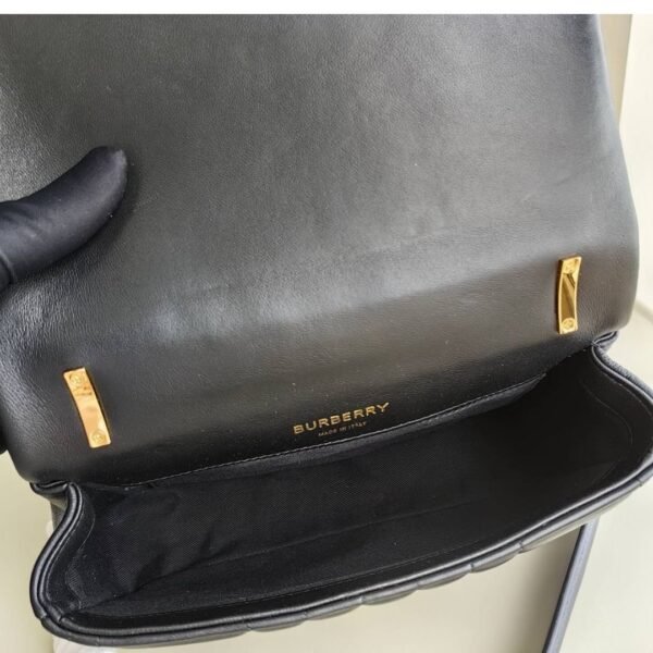 Dames Lola portemonnee met band zwart 23 cm - Afbeelding 5