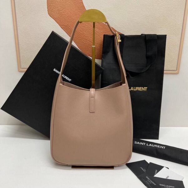 Le 5 a 7 hobo tas stoffig grijs 30 cm - Afbeelding 2