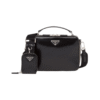 Brique Saffiano Zwart 22 cm