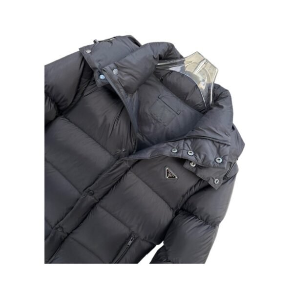 Re-Nylon donsjack en vest zwart - Afbeelding 3