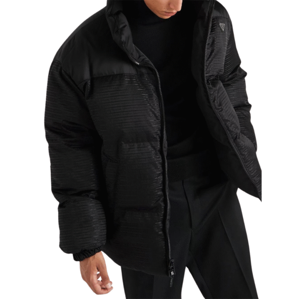 Middellange Re-Nylon donsjas - Afbeelding 3