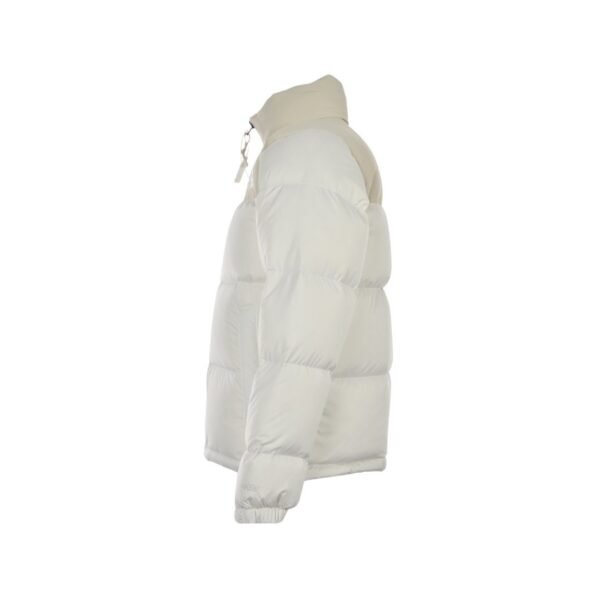 Retro Nuptse cr?mekleurige jas - Afbeelding 3