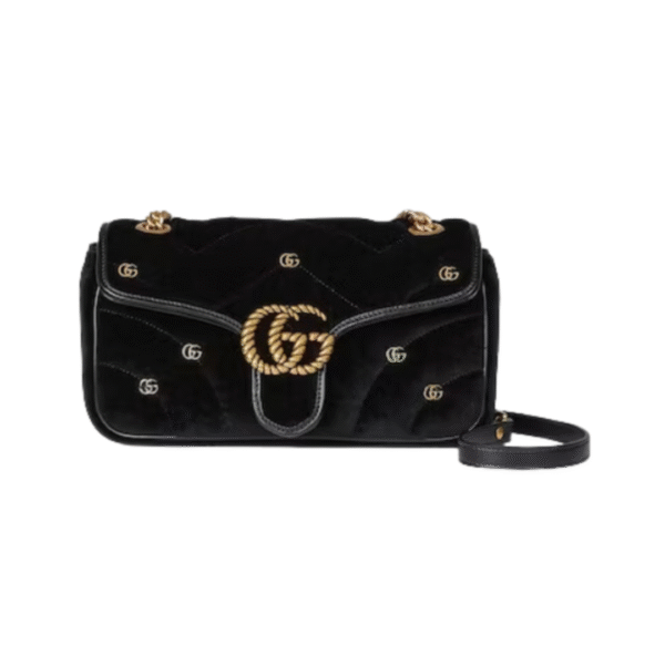 GG Marmont Mini Zwart 22 cm