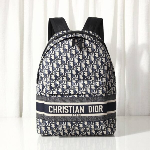 Rugzak Donkerblauw 35 cm - Afbeelding 2