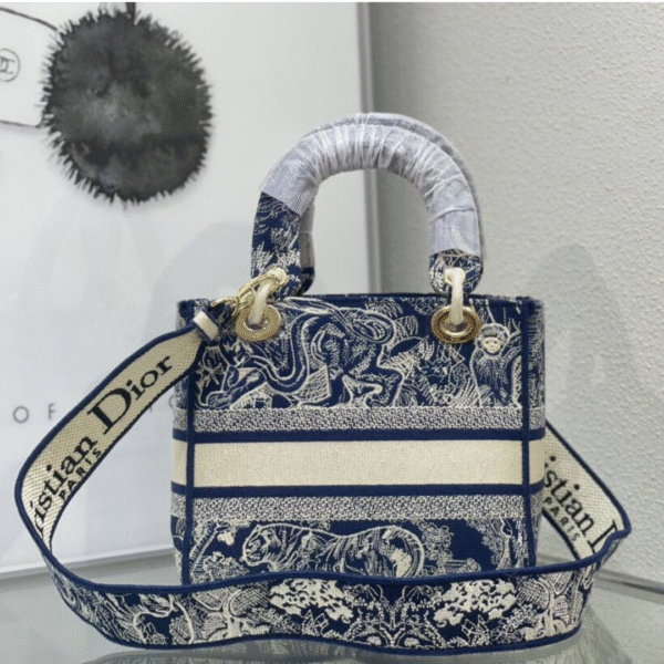 Lady D-Lite Blauw/Wit 24 cm - Afbeelding 4