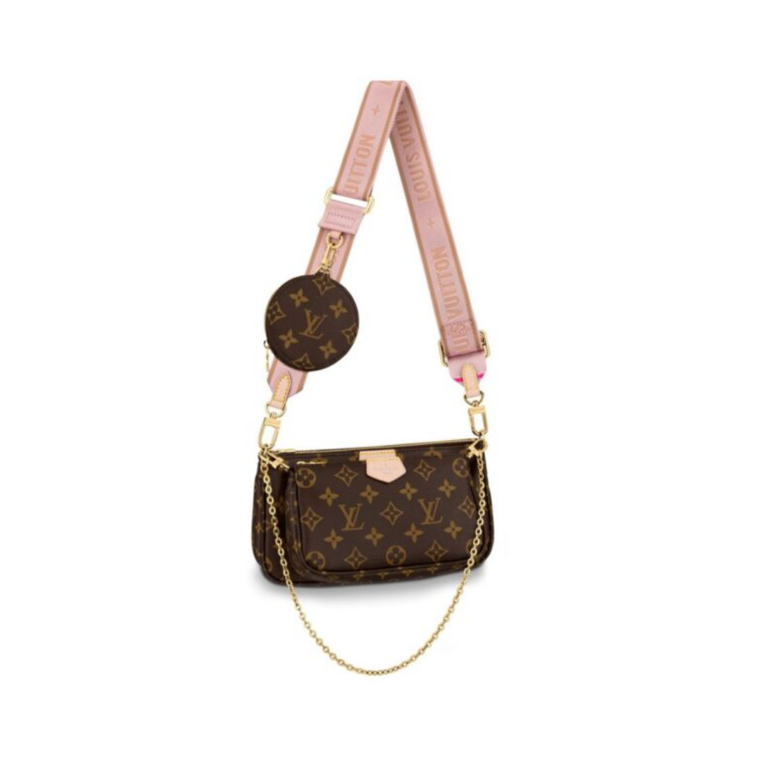 Multi Pochette Accessoires Roze 25 cm