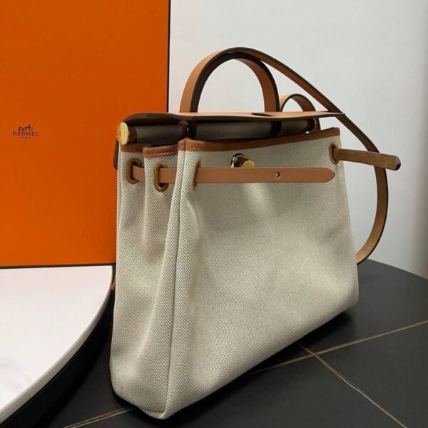 HerTasche Cr?me/Bruin 31 cm - Afbeelding 4