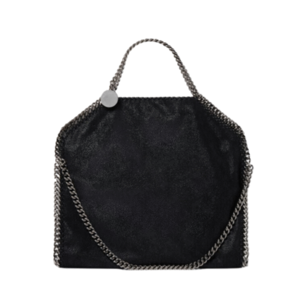 Falabella Fold-Over Tote Zwart 25 cm
