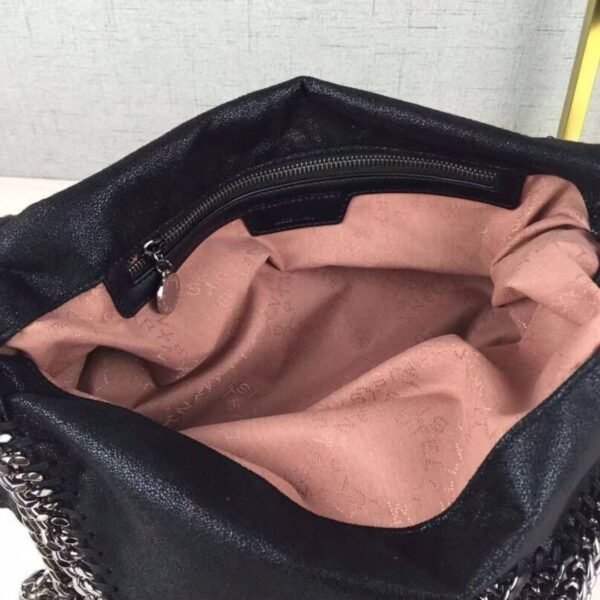 Falabella Fold-Over Tote Zwart 25 cm - Afbeelding 5