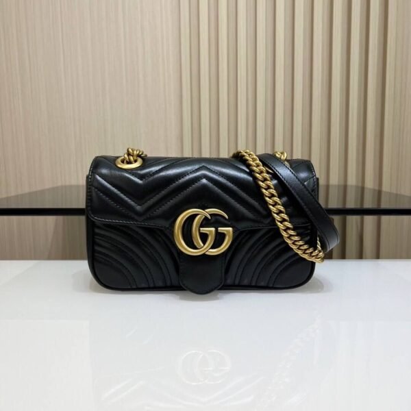 GG Marmont Zwart/Goudbruin 26 cm - Afbeelding 2