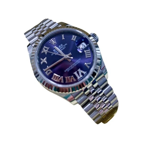 Datejust 31 mm Altviool Numeri Romani con Diamanti ? 2024 DateJust - Afbeelding 4