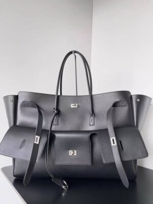 Alternative view of Bel Air Medium Carry All Bag van glad kalfsleer in zwart 37 cm