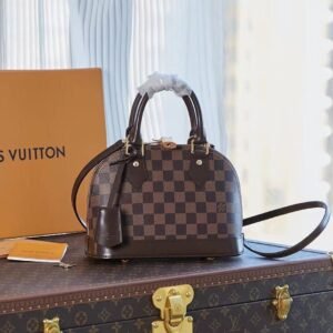 Alternative view of Alma BB Damier Ebene Bruin 25 cm
