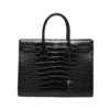Sac de Jour Zwart/Zilver 32 cm