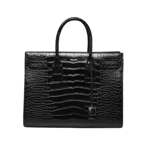 Sac de Jour Zwart/Zilver 32 cm