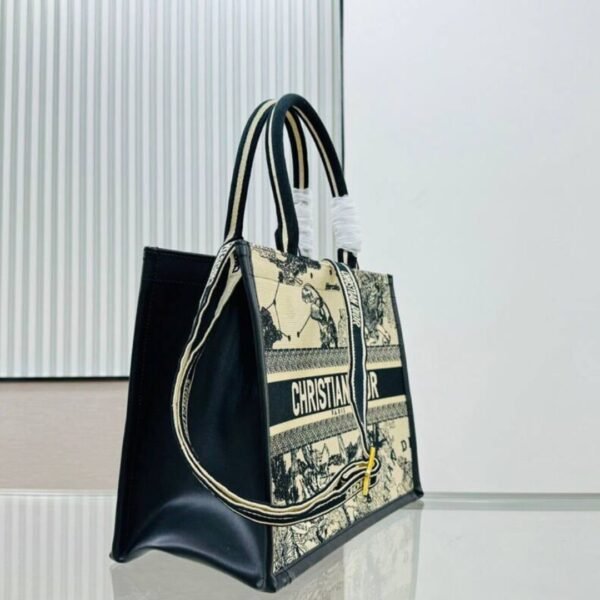 Boekentas Latte/Zwart 36 cm - Afbeelding 2