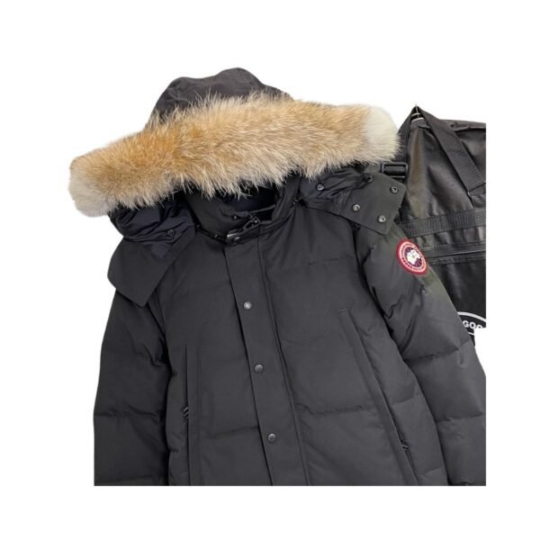Zwarte Wyndham Parka-jas - Afbeelding 5