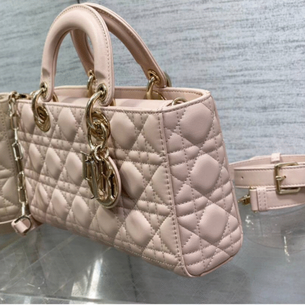 Lady D-Joy Medium Poederroze 26 cm - Afbeelding 2