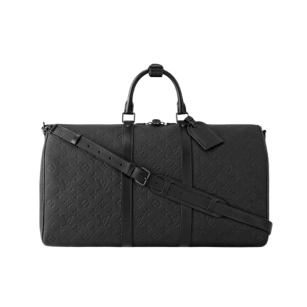 Keepall Bandouli?re Zwart 50 cm