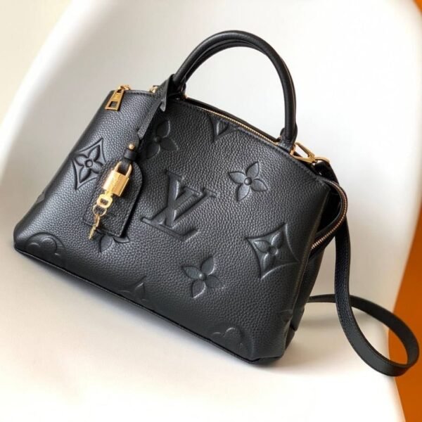 Grand Palais Monogram Empreinte Zwart 34 cm - Afbeelding 5