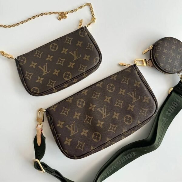 Multi Pochette Accessoires Bruin 25 cm - Afbeelding 4