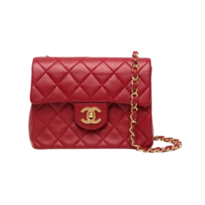 Mini Classic Flap Rood 17 cm