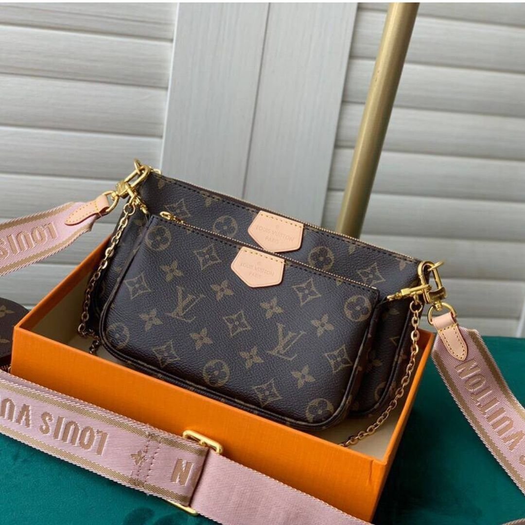 Multi Pochette Accessoires Roze 25 cm - Afbeelding 3