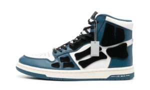 Skel turquoise-zwart hoog