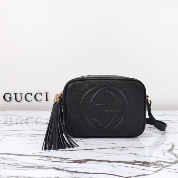 Soho Leather Disco Zwart 21 cm - Afbeelding 3